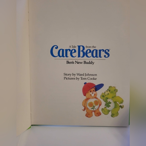 Ben's New Buddy (Tale from the Care Bears) vtg kids book about dealing w Bully - Picture 3 of 10
